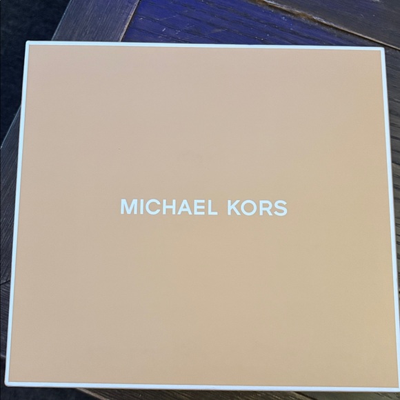 Michael Kors Metallic Gold and Silver Clutch